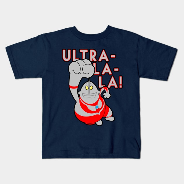 Captain Ultrapants Kids T-Shirt by CrookBu41